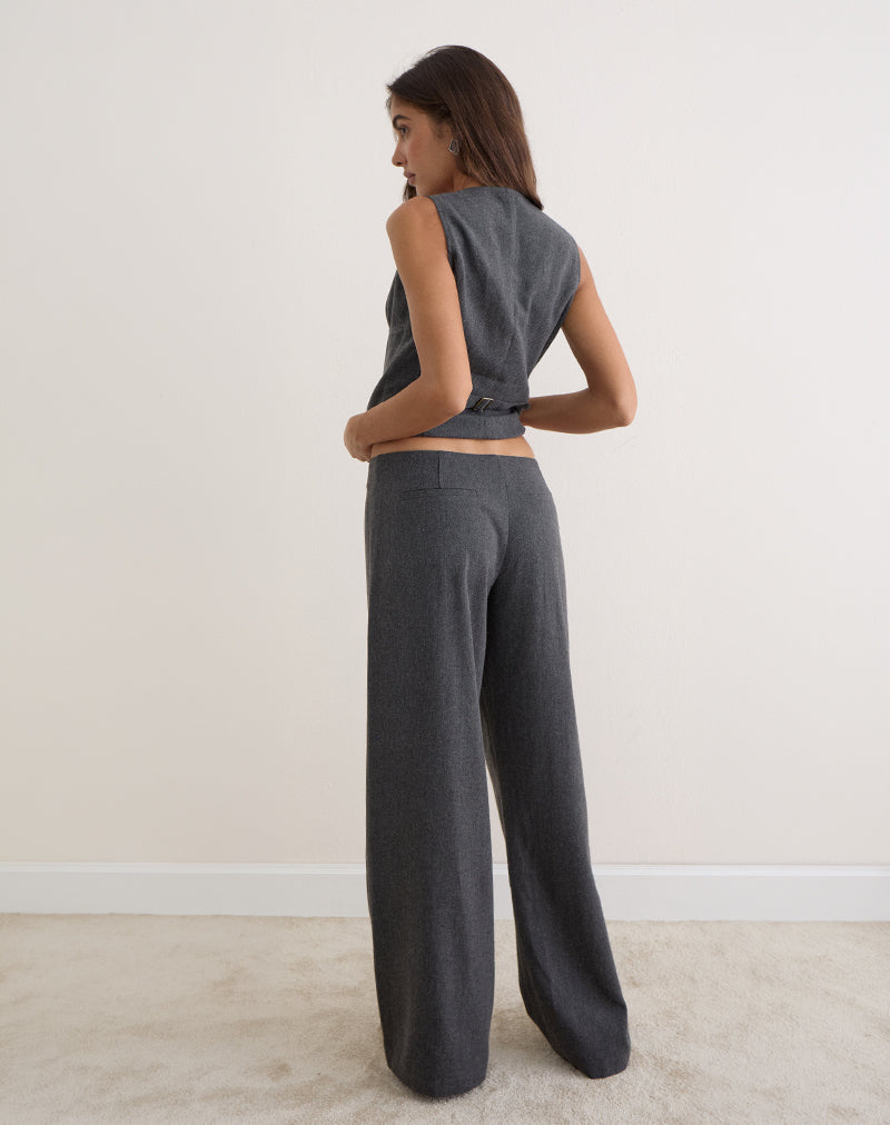 Yamba Trouser in Heritage Twill Grey