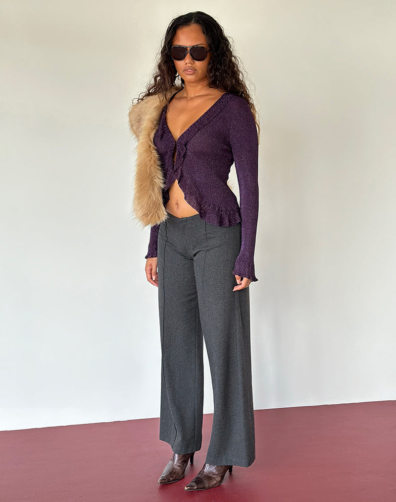 Yamba Trouser in Heritage Twill Grey