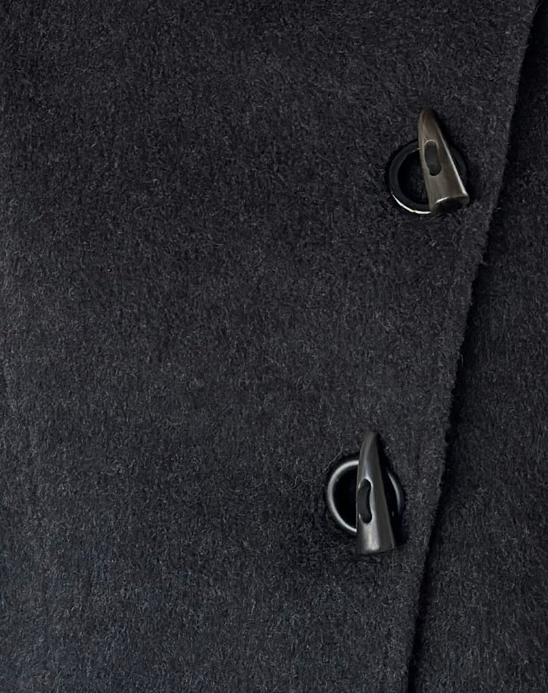 Niloufar Jacket in Wool Dark Grey